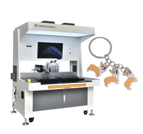 Enamel Emojicon Badge Filling Machine